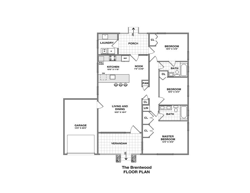 Brentwood Floor Plan