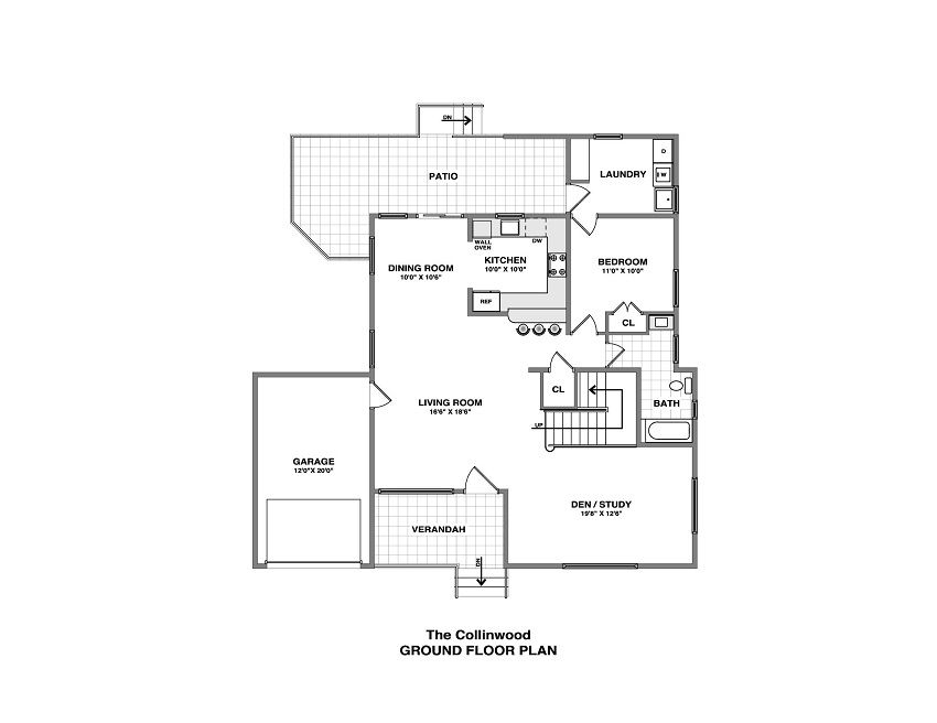 Collinwood Ground Floor Plan