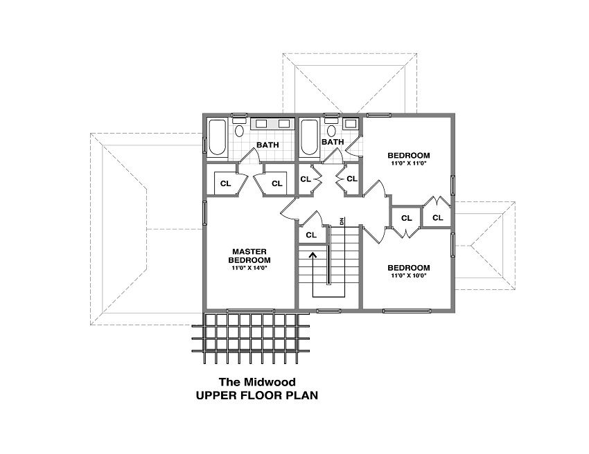 Midwood Upper Floor Plan